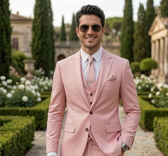 Premium men's formal business suit